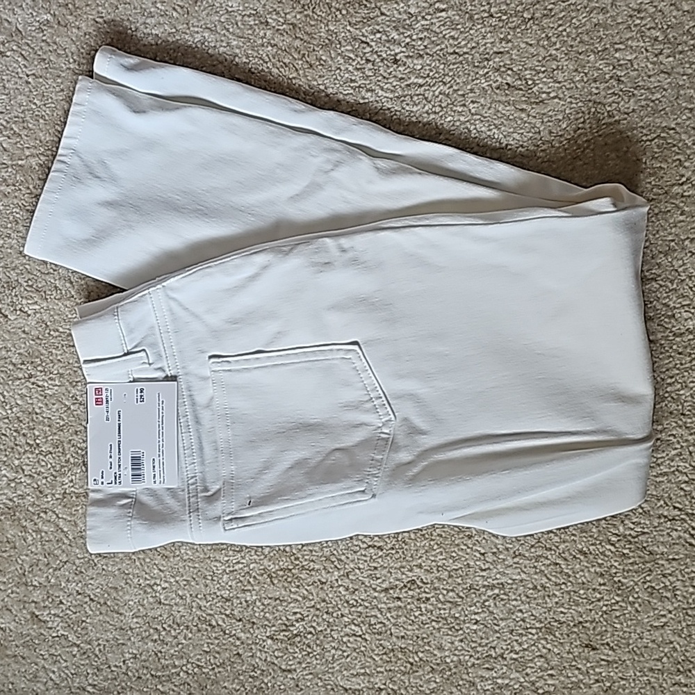 Ultra Stretch High-Rise Cropped Leggings Pants - Picture 3 of 4